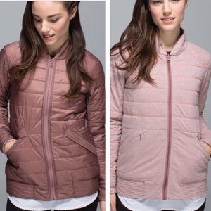 Lululemon The Bomb Bomber Jacket Sz 4 NWT